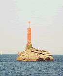 Port hand beacon.