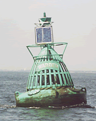 Starboard hand lateral buoy.